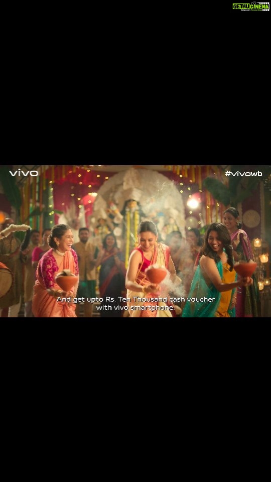 Mimi Chakraborty Instagram - Regardless of how busy life gets, the warmth of home is always cherished. vivo celebrates this Durga Puja with you, capturing the joyful moments, and treasuring the beautiful times with the all new V29 Series. Get a chance to win upto Rs. 10000 cash vouchers on purchase of vivo smart phones. *Offer valid on selected models, T&C applied #vivo #vivowb #pujoffer #consumeroffer #V29Series @vivowestbengalofficial