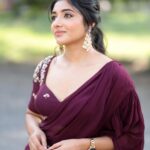 Mirna Menon Instagram - 💞 Styled by @beingstyl Outfit: @tirabynareshraj Photography: @sat_narain, @shotsbyuv Makeup: @makeupreva Hair: @thoorigaxnivetha