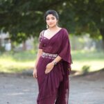 Mirna Menon Instagram - 💞 Styled by @beingstyl Outfit: @tirabynareshraj Photography: @sat_narain, @shotsbyuv Makeup: @makeupreva Hair: @thoorigaxnivetha