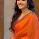 Mirna Menon Instagram - ✨❤️ Location: @varnamalaweddingexperience Mua : @priya_durai_makeoverartistry Saree : @kanchi_cottonsarees