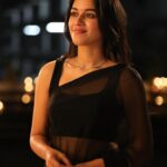 Mirnalini Ravi Instagram - Presenting “Meenakshi” from #MaamaMascheendra 🖤 Go catch her in Theaters from Today ☺️