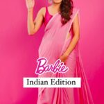 Mitali Mayekar Instagram - What if Barbie was Indian?💖 . PS- This Barbie is sick of pink now.😂🙈 . . Outfits- @suta_bombay Video by- @shrutisbagwe #barbie #barbiemovie #indianbarbie #barbiepink #pink
