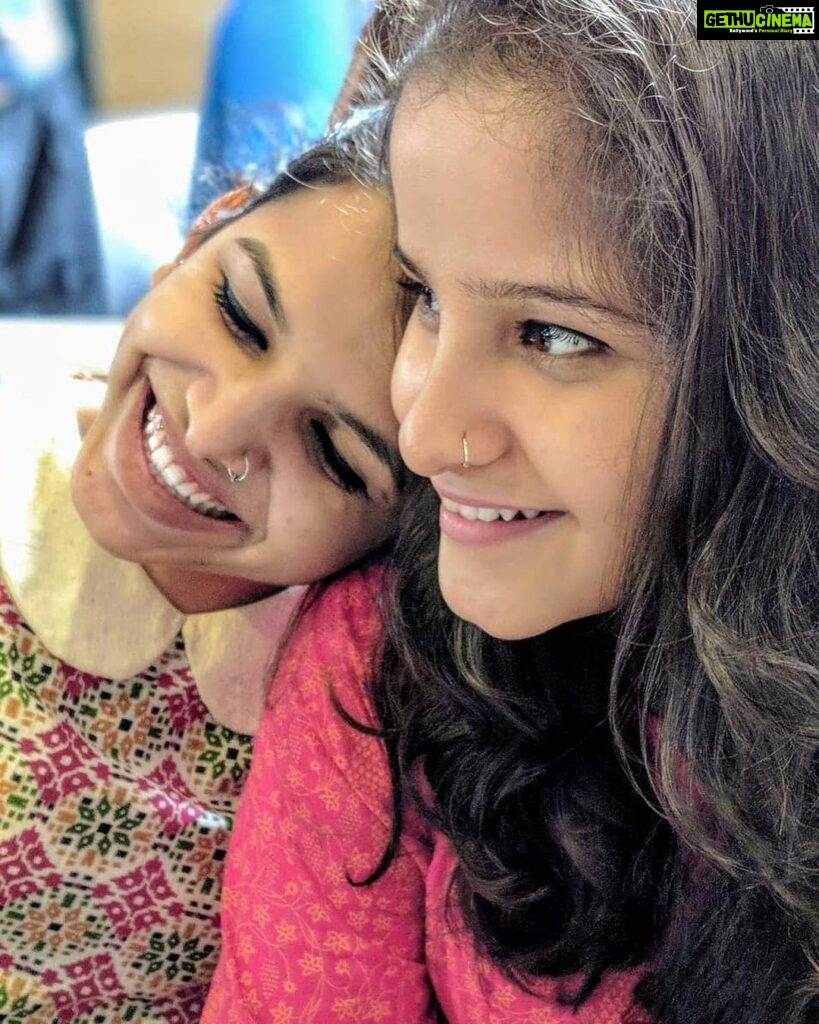 Mitali Mayekar Instagram - When your friendship goes through the best kind of stuff and the worst kind of craps, the most amazing highs and terribly gut wrenching lows..but still somehow you find your way back to each other. Trust me, that’s the only kind of friendship you need at any point of your life.❤️ Thank you for being that ‘you make me pull my hair out’ annoying and yet ‘you give me the comfort like my home’ warm person for me. Sometimes I regret even knowing you, but most of the times I’m extremely glad to have you in my life.❤️ Happy happy birthday my बुटकी मैत्रीण.❤️😘🎈 I love you with all my heart and I’m very very proud of what you’ve achieved and for the person that you’ve become.🌸 #mygirl #birthdaygirl #bestfriend #youreoldgrandma Mumbai, Maharashtra