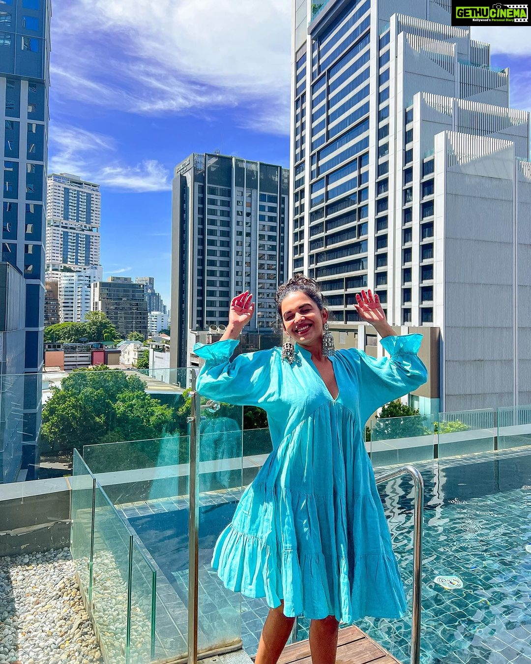 Mitali Mayekar Instagram - Can’t stop, won’t stop grooving!🫶🏻🥰 . . 📸 @kat.kristian ♥️ Styled by @shivanipatil_ 🌸 Outfit @madebycuin @gateway.pr @goldcoastfilmsofficial @skyviewhotelbangkok #candyland #pattaya #pattayathailand #explore #goldcoastfilms #goldcoastfilmsofficial #thailand #travellersoul Skyview Hotel Bangkok