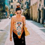 Mitali Mayekar Instagram - Sun made an appearance after all.⛅️ 📸 @sidchandekar #tinylanes #cityvibes #españa #spain #vacaymode #sunnydays Bilbao, Spain