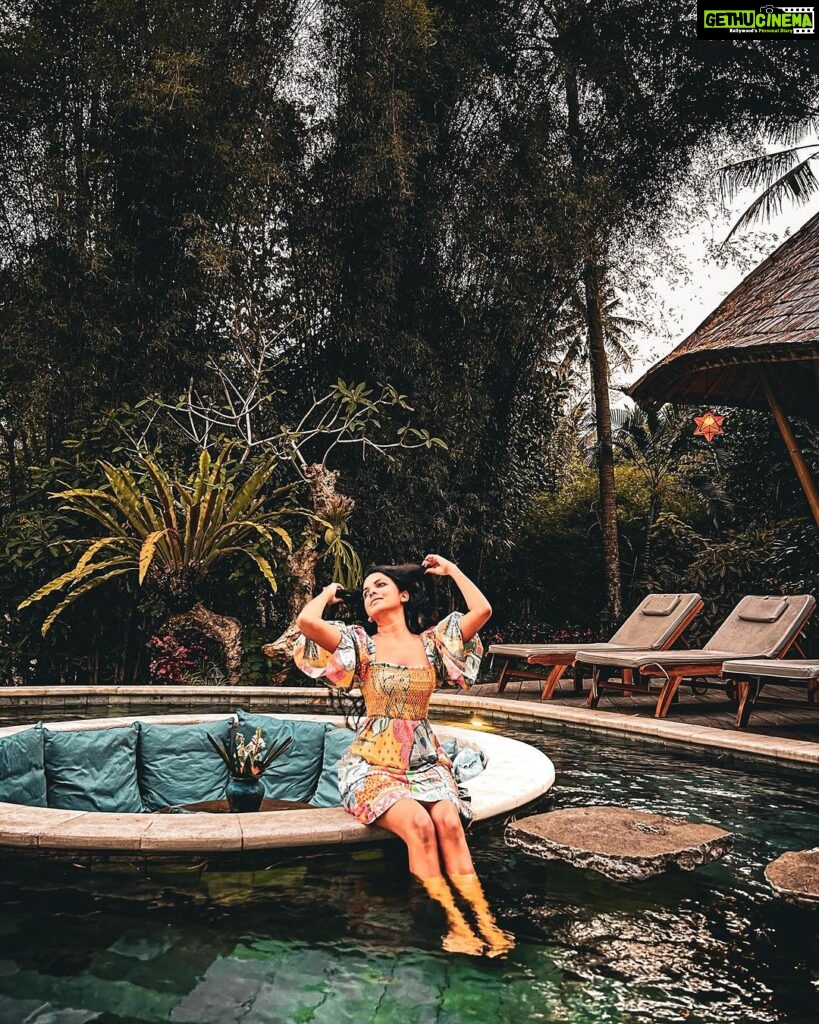 Mitali Mayekar Instagram - Wandered soul.🍃 @aurahousebali Ubud, Bali, Indonesia