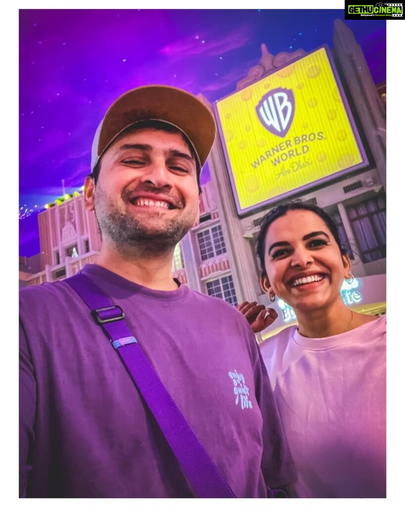 Mitali Mayekar Instagram - Thrilling rides and super screams! What a day! . . @visitabudhabi @yasisland @wbworldad #tinypanda #visitabudhabi #warnerbrosabudhabi #inabudhabi Warner Bros. World Abu Dhabi