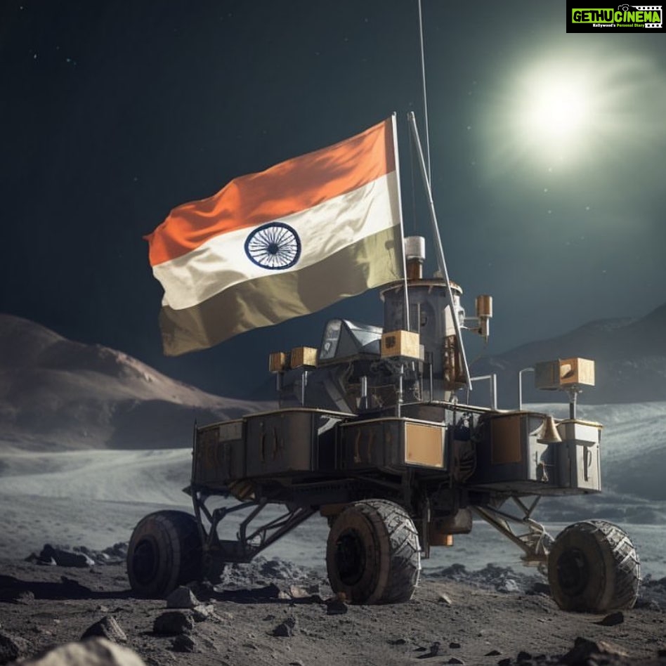 Mitali Mayekar Instagram - The whole world was watching and boy did we put on an extraordinary show!🥹 Congratulations India, we did it!! Proud is an understatement!❤️ Take a bow @isro.in 🇮🇳 #proudindian #isro #india #chandrayan3