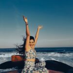 Mitali Mayekar Instagram - Happiest on the beach.💙 . . @destination_srilanka @goldcoastfilmsofficial Yala Beach