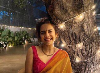 Mithila Palkar Instagram - Yellow ji sanam hum aa gaye! ^.^ 💛 #HappyNavratri