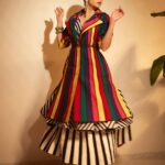 Mithila Palkar Instagram – Rangeen 🎨

For the @mumbaifilmfestival opening night ✨

📸 @shivamguptaphotography 
Styled by @shreejarajgopal 
Make up @sahithya.shetty
Hair @hairbyradhika
Outfit @ka_sha_india 
Earrings @laramorakhia
Cuffs @@laramorakhia @rubans.in
Ring @laramorakhia
Heels @oceedeeshoes