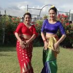 Mohini Ghosh Instagram – Napali song with Nepali style 💃💃#reelsinstagram #reelsvideo #nepali_instagrammers with my sis🫶💕