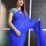 Mohini Ghosh Instagram – Maha ashtami look😍💞