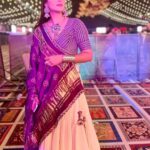 Monal Gajjar Instagram – “Embracing the vibrant hues of Navratri, dancing to the rhythm of joy! 🌟🎶

Wearing:- @jinals_couture 
Jewellery :- @culture_signature_jalpathakkar 

 #NavratriNights #DanceToCelebrate”