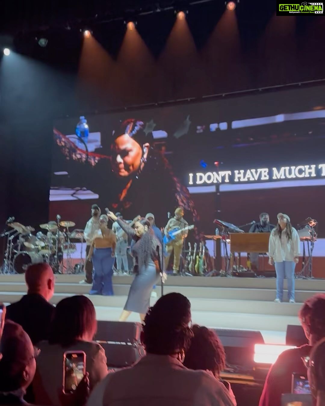 Monica Instagram - @laiyah LOVES @davidandtamela “Take Me To The King” is her favorite so that part of the night had her captivated!! @tyetribbett is all praise & energy! There couldn’t have been a more perfect night 🫶🏽