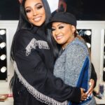 Monica Instagram - The way I ADORE the incomparable , legendary @thelegendaryclarksisters is unexplainable! Each of you have welcomed me, flaws and all without judgement & I love each of you … @karenclarksheard @dorindaclarkcole @jackyclarkchisholm 🫶🏽 My Momma Was Getting her Classy Holy Clap Life😂