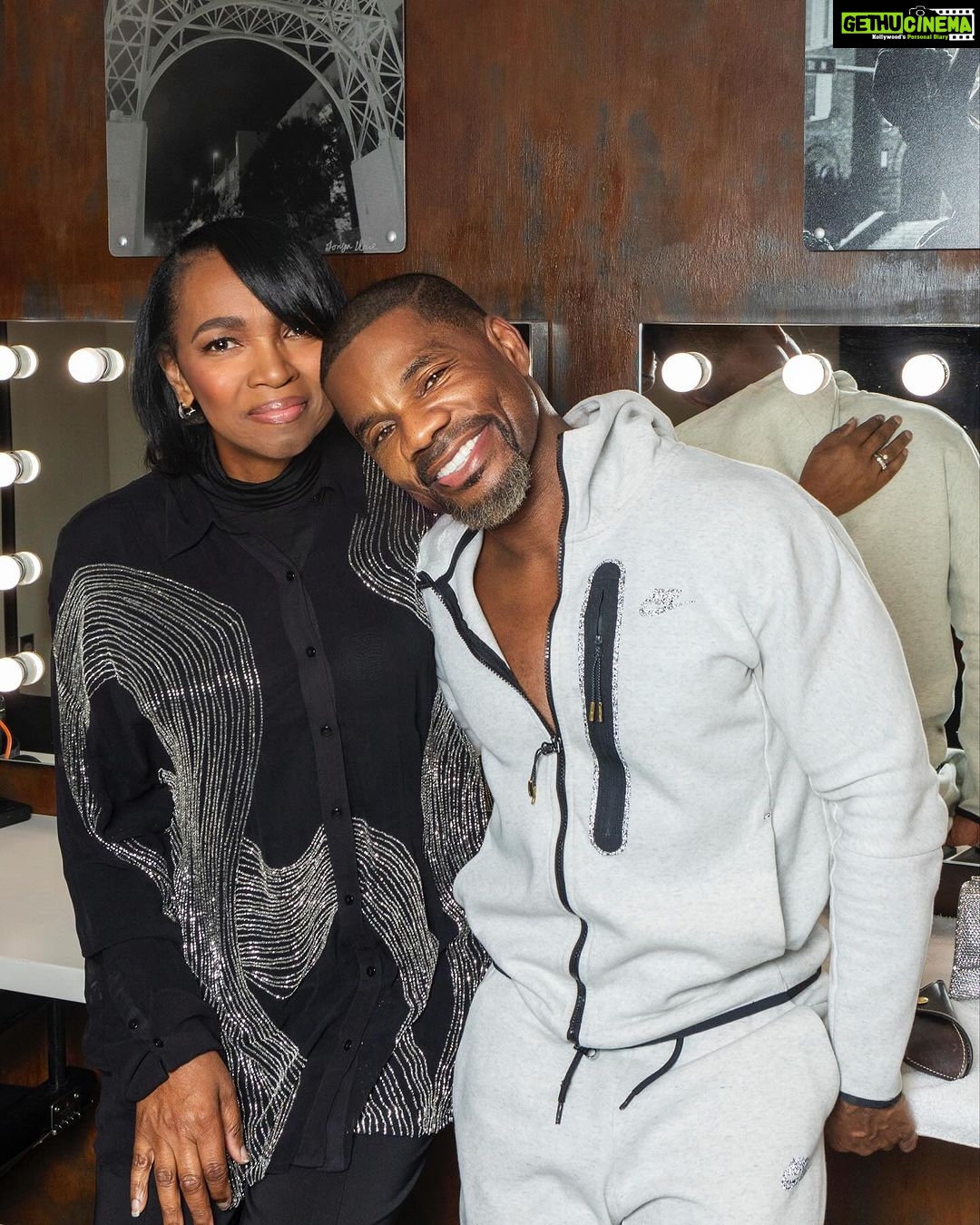Monica Instagram - My Little Lady, First Lady & I went to see THE @kirkfranklin … Thank You 🙏🏾 Our Spirits & Hearts were fed !! If you haven’t seen @reuniontourofficial U MUST ….