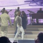 Monica Instagram - My Little Lady, First Lady & I went to see THE @kirkfranklin … Thank You 🙏🏾 Our Spirits & Hearts were fed !! If you haven’t seen @reuniontourofficial U MUST ….