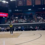Monica Instagram - From the Stage to the Plane to the Wood.. Nothing that I do means more to me than being their MOM… @romelo is creating his legacy, grateful for everyone @ote @overtime @rwe.ote Nothing but Greatness Ahead….. #1 OTE Arena