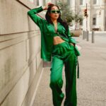 Monica Instagram - 5 Says I’m B Type personality…. We should come W/ A Warning ⚠️ Outfit : @minaamonroe @moremoneyminaa Shooter: @cyndiibee_ BARCLAYS Center Brooklyn