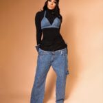 Monica Instagram – Them: All She Does is Model 
Me: Yes, In route to the Backend 😂 
Styled In & By @romeohunte