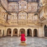Monica Khanna Instagram - "A journey back in time"..... #travelphotography #travel #jodhpur #travelling #pyar #ishq #mohabbat #loveinred #laalishq #happyme #jodhpurdiaries #check✔️ #fort # Mehrangarh Fort Jodhpur
