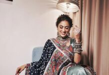 Monica Khanna Instagram - फना हम तो हो गए आंखे उनकी देखकर, आइना ना जाने वो कैसे देखते होंगे। #shayari #gulzaar #navratri #garba #jodhpur #dandiya #dandiyanight #hallo #navratrispecial #monikakhanna #indian #indianwear #ghaghracholi #happiness #love #garbanight #event Styled by :-@style_by_hetaljogi Outfit by - @mirona_fashion_studio Jewellery by - @silver.kiosk @vanijewels_byvaidehi Styled by - @style_by_hetaljogi Hairstyle by :-@sardarrume