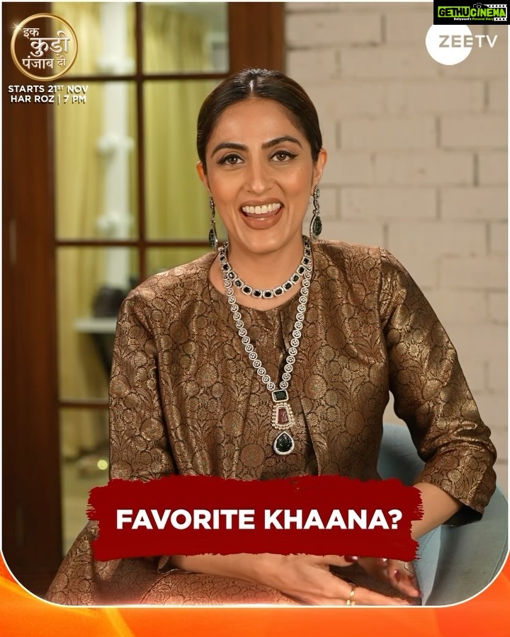 Monica Khanna Instagram - Here’s dropping our fun Q&A talk with Monika Khanna aka Teji!❤ Dekhiye ek nayi kahaani #IkkKudiPunjabDi, 21st November se, har roz, shaam 7 baje, sirf #ZeeTV par. #ZeeTV @monnikkakhanna