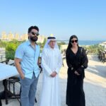 Mouni Roy Instagram - What a day at the f1 yesterday! Now back to reality 🌝 🌟🌟🌟🌟🌟🌟🌟🌟🌟🌟🌟🌟🌟🌟🌟🌟 @QatarAirways @HIA @Formula1 @TheChediKatara @bagatellebeachclubdoha Doha,qatar