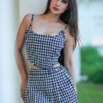 Mouni Roy Instagram - Dash, dinner, dancing.. old school • • • Head to toe @versace Hmu- @beautyhive.qa 📸 @Iamvish_photographer