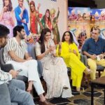 Mrunal Thakur Instagram - The game of Aankh Micholi has begun! The fun you have been seeking is here! 🤪 Had an incredible time at the promotions of #AankhMicholi. Can’t wait for you to join the excitement! 🤗