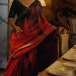 Mrunal Thakur Instagram - The gentle caress of air in silken folds, the fiery passion blazing through vibrant hues, the boundless freedom of the sky in every drape, the tranquil depths of water flowing in delicate patterns, and the earthy richness grounding you in timeless elegance! Taneira, from the house of Tata presents The Queen’s Collection which is inspired by the five elements, and captures the beauty of artistry in the most vivacious manner. This festive season, let your presence reflect regal grace draped in these exquisite designer sarees carefully handcrafted in pure silk. #QueensCollectionByTaneira #MrunalThakur #PureSilkSareesbyTaneira #PureSilkSarees #BestOfIndiaUnderOneRoof #RevibeTheSaree