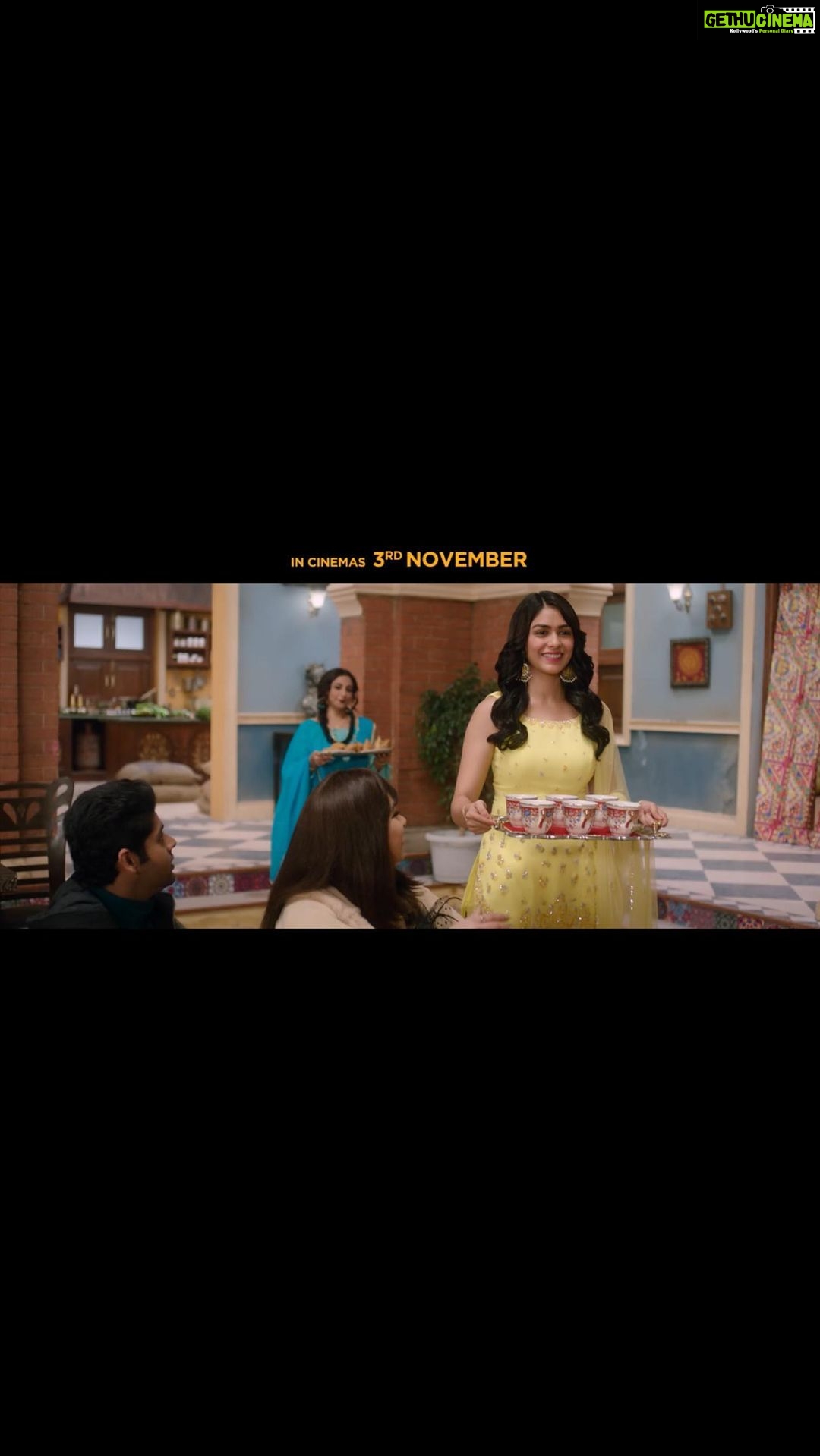 Mrunal Thakur Instagram - Ready or not, here we come to play a game of #AankhMicholi with you all! ✨ Paro and the rest of the family are all set to take you on a roller-coaster of fun! So grab your loved ones and we’ll see you at the movies 🤗❤️ #AankhMicholi releasing tomorrow! @pareshrawalofficial @abhimanyud @sharmanjoshi @divyadutta25 @nowitsabhi #VijayRaaz @jariwalladarshan @grushakapoor24 @umesh_shukla_official @sampadawagh @mgr_studios @ashishwagh7 @zeemusiccompany @sonypicturesin