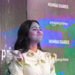 Mrunmayee Deshpande Instagram - @primevideoin a night that witnessed the stormy tale with the real heroes at an exclusive screening at a hospital ⛈️ #MumbaiDiariesOnPrime watch now