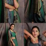 Mrunmayee Deshpande Instagram – For saregamapa 💚

Outfit: @thejaipurstory
Jeweller: @shopravyaa
Styled by : @nehachaudhary_ 
Makeup @@sujatakadam_ 
Hairstyle @snehakelkar906
📸 @sarrikaaaaaa
