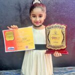 Muktha Instagram - This year also we got 2nd🏆Prize 💃🏻💃🏻💃🏻 Thanks to my Team Shreya,kiara,Niha,&shivani❤️ Thank you my teachers Neethu mam &Jincy mam🙏🏻🏆