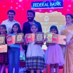 Muktha Instagram - Alone we can do so little 👭👭 together we can do so much 🏆🏆🏆🏆💃 congratulations girls 👧🏻👧🏻👧🏻👧🏻❤️ Team മുത്തുച്ചിപ്പി There were 65 teams in total and we have been shortlisted to final 5 And we got 😃 2nd prize 🏆 Thank you my Teachers ❤️ Proud to be a choice school student @choiceschooltripunithura @kanmanikiara @divyasrnair Thank you @vishnuunnikrishnan.onair @the bibingeorge.onair @rajagiripublic