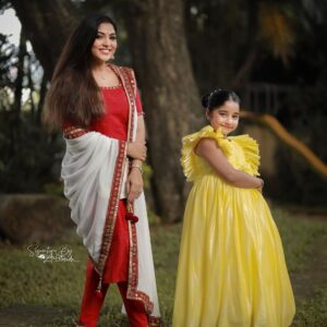 Muktha Instagram - A daughter is just a little girl 👧🏻
who grows up to be your best friend👭
I love ❤️ you kanmani 💛

📸 @ajinfotokada 

#motherdaughter #motherhood #love #momlife #mother #family #mothersday #mom #motherlove #babygirl #motherdaughterlove #daughter #motheranddaughter #baby #motherslove #mothers #familytime #mommyandme #mommy #instagood #motherson #parenthood #mama #motherdaughtertime #momsofinstagram #photography #parenting #happy#yellow