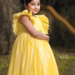 Muktha Instagram - Feeling like a sunflower 🌻 in this yellow dress💛 @ajinfotokada #yellowdress #yellow #dresses #bloggerbabe #feelingood #bright #sunshine #sunny