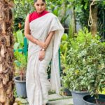 Muktha Instagram - Saree from @fabroses Thank you @fabroses