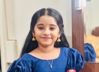 Muktha Instagram - എൻ കണ്മണി 🥰 @kanmanikiara