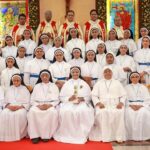 Muktha Instagram - Thank you Jesus 🙏🏻 Golden jubilee ceremony Sr.Rosily Pathadan (Auntie) 🕯️💐🎂 Click @ajinfotokada