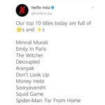 Murali Instagram - Minnal Murali on Top 10 @netflix_in Minnal Murali streaming on Netflix⚡️ #MinnalOnNetflix #December2021Release #MinnalMuraliOfficial #MinnalMuraliMovie #TovinoThomas #WeekendBlockbusters #SophiaPaul #BasilJoseph #GuruSomasundaram #VladRimburg #SameerThahir #ShaanRahman #ManuJagadh #SushinShyam #ManuManjith #ArunAnirudhan #JustinMathew #KevinPaul #CedinPaul #LivingstonMathew #AndrewDcrus #NixonGeorge #HassanVandoor #MelwyJ #DeepaliNoor #PrathoolNT #Pavisankar #UmeshRadhakrishnan #pradeepmenon