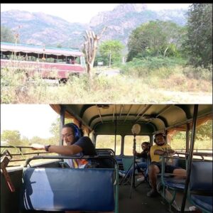 Murali Instagram - #Repost @nixongeorge
...
Minnal Recording Diares. ⚡️⚡️

This was one of the craziest recording I’ve had. The intention was to record the rattles and engine sound of bus running at a constant speed on an off-road elevation, but then the shoot was held in pollachi where we could hardly find any slope/elevation. Then the idea of circling the bus on a bumpy ground came to mind, I’ve immediately told our production about the requirement and within few hours the bus has been carefully rigged with 8 microphones and without hesitation our stunt driver @palakkaran_nicks had taken us to a bumpy field far away from the location, where we got what we needed after multiple takes .This video is an excerpt from that crazy recording session. 

Thank you @the_negativolley @vivek_km_karma @sreyaseyyani for being there with me and for the gears Ofcourse.

Thank you @palakkaran_nicks for stepping up at the right time to make this happen.
Thank you @sahal_hameed for this making video 
Special mention to @___melwy_j___ for that helping hand.

@minnalmuraliofficial 

#minnalmurali #recording #sounddesign