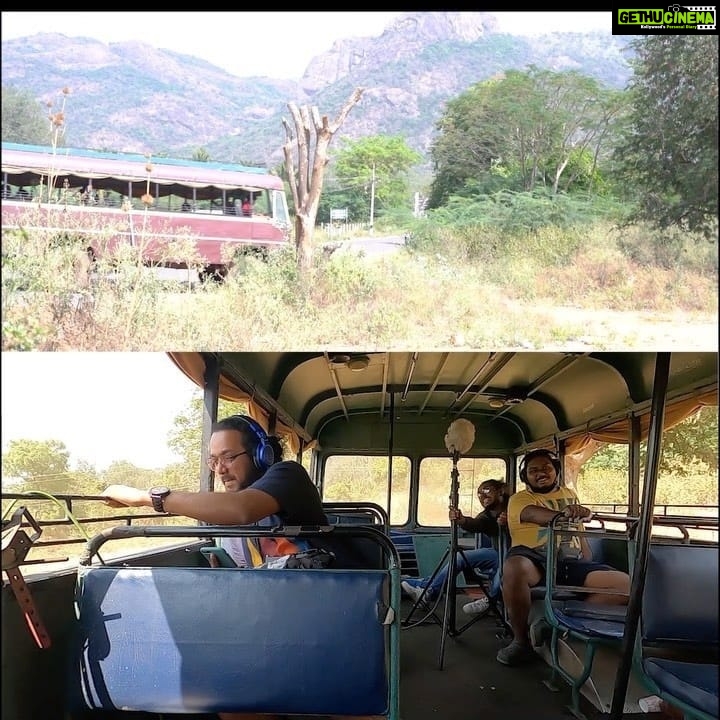 Murali Instagram - #Repost @nixongeorge ... Minnal Recording Diares. ⚡️⚡️ This was one of the craziest recording I’ve had. The intention was to record the rattles and engine sound of bus running at a constant speed on an off-road elevation, but then the shoot was held in pollachi where we could hardly find any slope/elevation. Then the idea of circling the bus on a bumpy ground came to mind, I’ve immediately told our production about the requirement and within few hours the bus has been carefully rigged with 8 microphones and without hesitation our stunt driver @palakkaran_nicks had taken us to a bumpy field far away from the location, where we got what we needed after multiple takes .This video is an excerpt from that crazy recording session. Thank you @the_negativolley @vivek_km_karma @sreyaseyyani for being there with me and for the gears Ofcourse. Thank you @palakkaran_nicks for stepping up at the right time to make this happen. Thank you @sahal_hameed for this making video Special mention to @___melwy_j___ for that helping hand. @minnalmuraliofficial #minnalmurali #recording #sounddesign