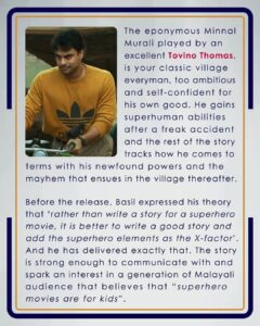 Murali Instagram - #Repost @celluloidrankings
...
Swipe left to read the detailed review and rating of Basil Joseph's Minnal Murali! 

@celluloidrankings
Follow us for further updates on Actor Ranking and for more Movie Ratings!
Minnal on Netflix ⚡️
@netflix_in

#celluloidrankings #cmr #movierating #rankings #mollywood #movie #cinema #film #actor #acting #malayalam #moviereview #malayalammovie #mollywoodmovie #minnalmurali #minnal #tovino #tovinothomas #basiljoseph #feminageorge #gurusomasundaram #netflix