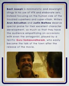 Murali Instagram - #Repost @celluloidrankings
...
Swipe left to read the detailed review and rating of Basil Joseph's Minnal Murali! 

@celluloidrankings
Follow us for further updates on Actor Ranking and for more Movie Ratings!
Minnal on Netflix ⚡️
@netflix_in

#celluloidrankings #cmr #movierating #rankings #mollywood #movie #cinema #film #actor #acting #malayalam #moviereview #malayalammovie #mollywoodmovie #minnalmurali #minnal #tovino #tovinothomas #basiljoseph #feminageorge #gurusomasundaram #netflix