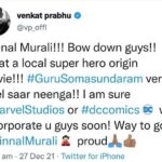 Murali Instagram – Thank you sir ❤@venkat_prabhu
Minnal on Netflix⚡️
@netflix_in