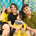 Muskan Bamne Instagram - Happiest Birthday @bamnesimran @krishbamne ❤️❤️❤️❤️❤️ You will always be the miracle that makes my life complete 🪄✨💫 iloveyouuuu so muchhhhh ❤️🫂🌍 #chachukachuha
