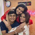 Muskan Bamne Instagram - Happiest Birthday @bamnesimran @krishbamne ❤️❤️❤️❤️❤️ You will always be the miracle that makes my life complete 🪄✨💫 iloveyouuuu so muchhhhh ❤️🫂🌍 #chachukachuha